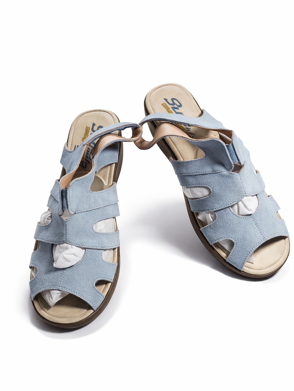 Skechers Memory Foam Parallel Parallel Womens Size 8.5 Slingback Wedge Sandals